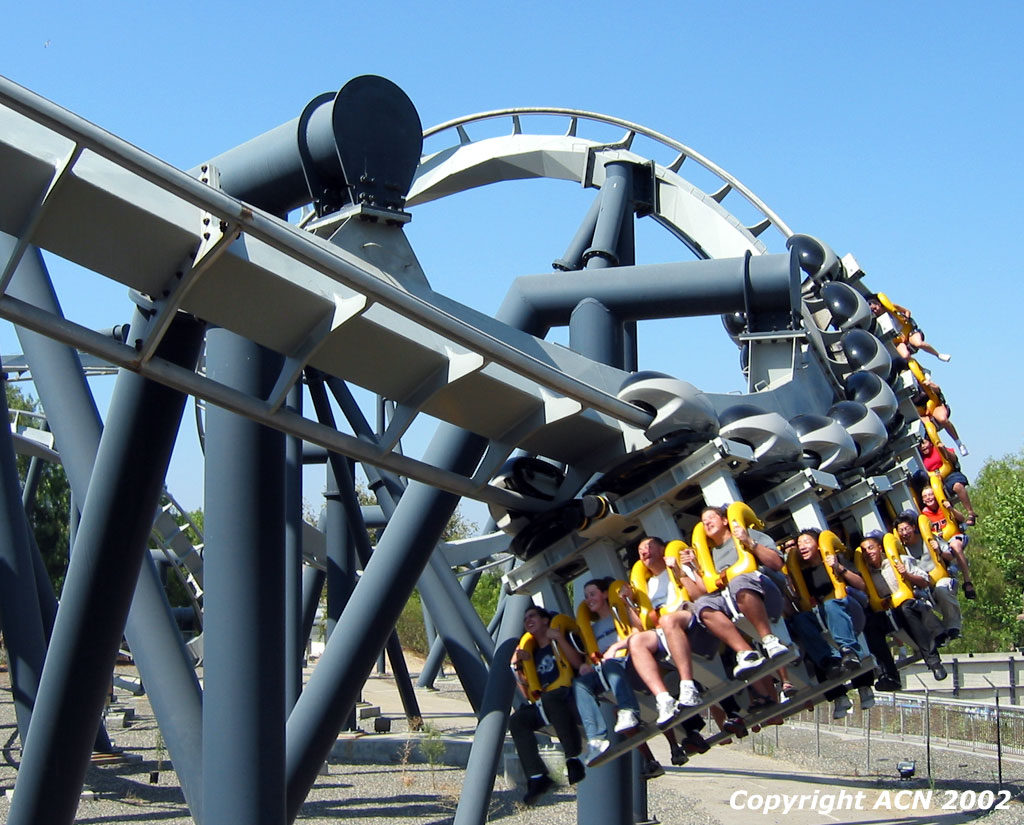 Six Flags Magic Mountain » Batman: The Ride »  | Roller  Coaster Photos - America's Coaster Network